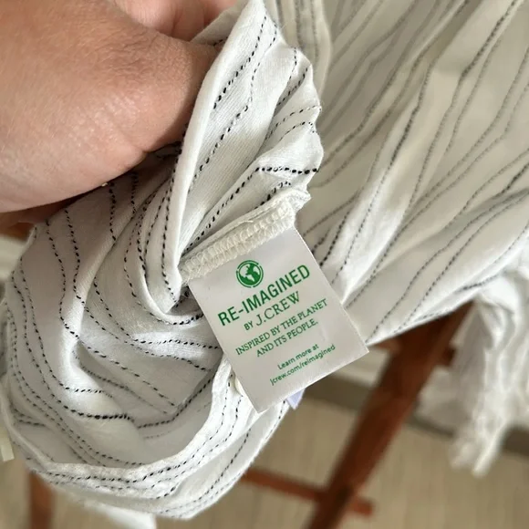 NWOT JCREW peasant top - Picture 5 of 6